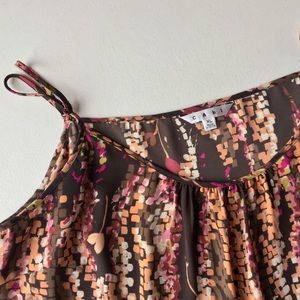 CAbi Style#610 Camisole XL Floral Mosaic Tank